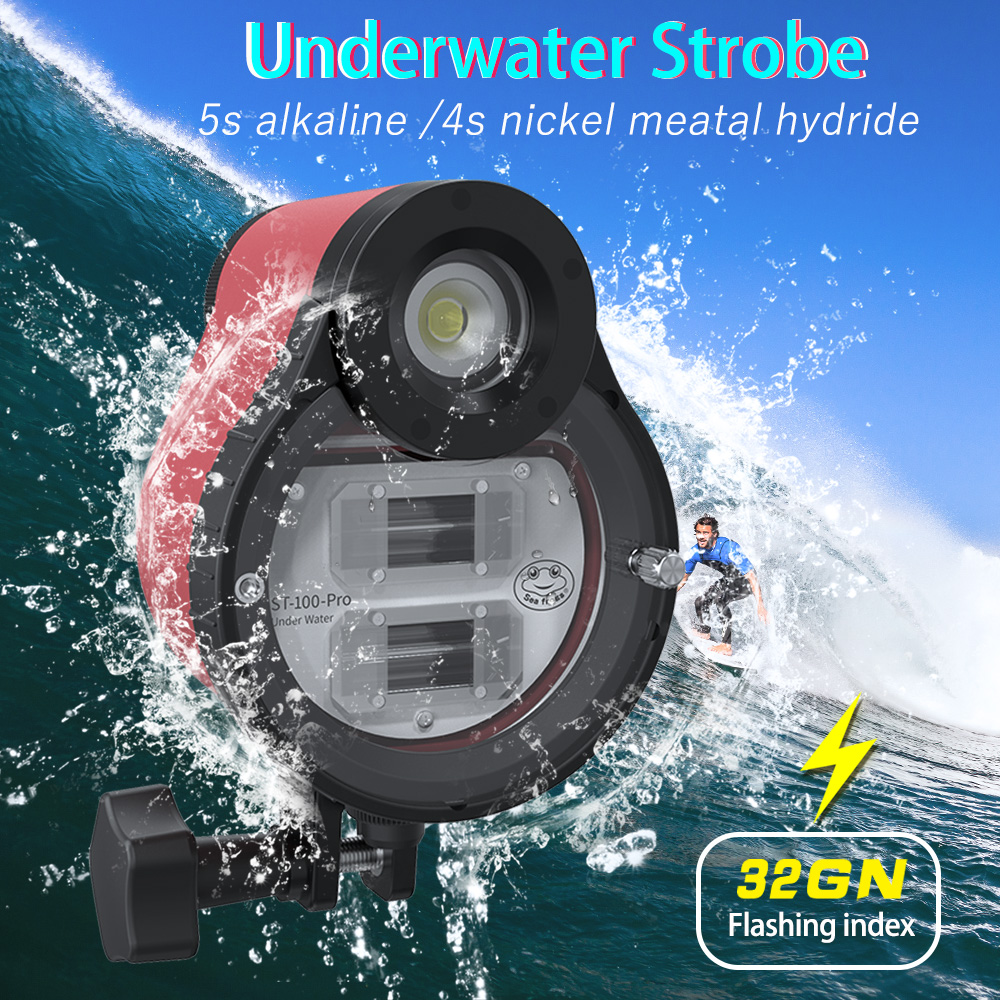 Photography Lighting Brands - Seafrogs ST-100 Pro fotografía subacuática estroboscópica