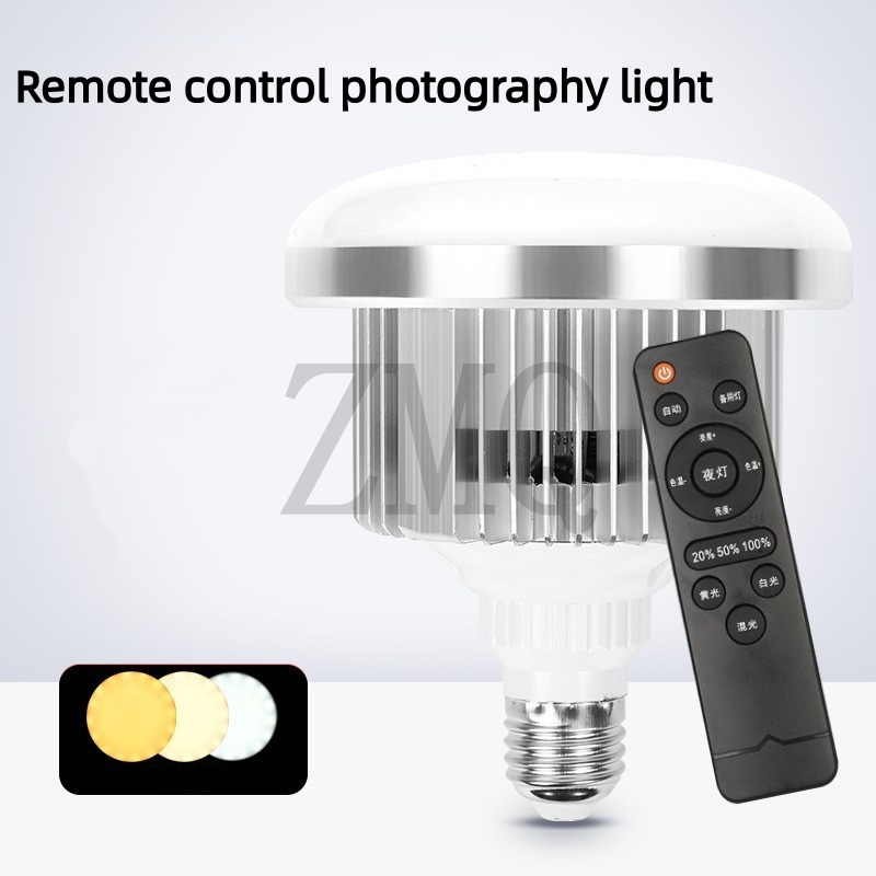 Photography Lighting Meter - Lámpara LED E27 85W 155W 3200K-5500K,