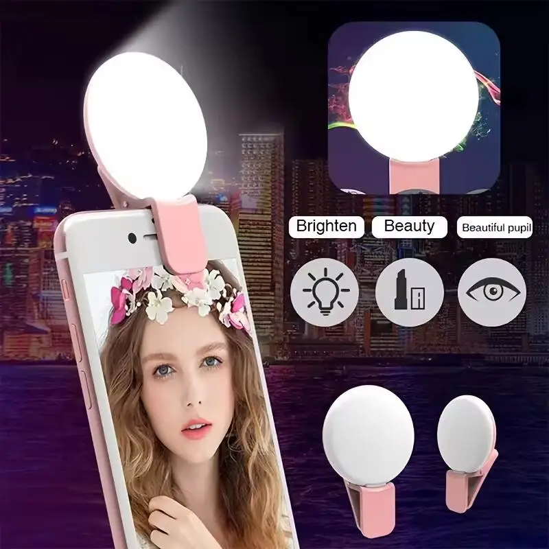 Photography Lighting Game - Mini Lámpara LED de Anillo para