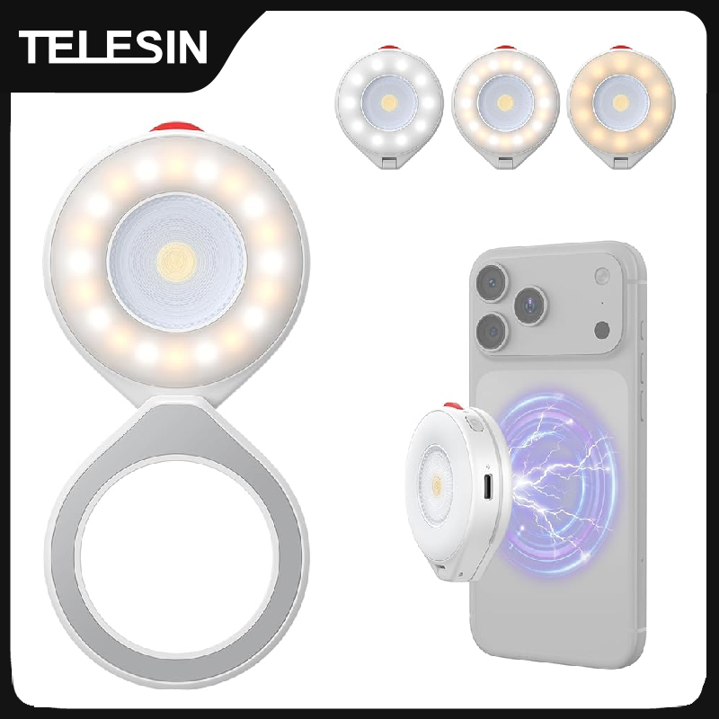 TELESIN-luz de Flash magnética - Photography Lighting Brands reseña y precio