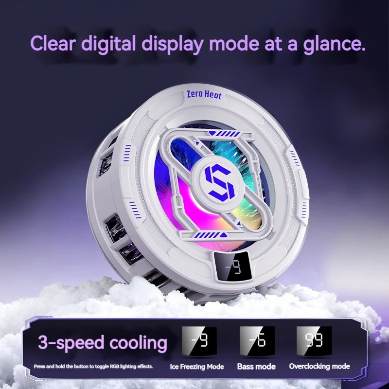 Enfriador Móvil K52 AI con Cli - Photography Lighting Game reseña y precio