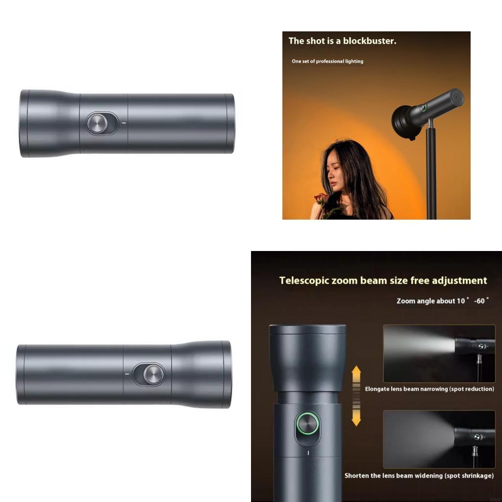 Variable Zoom Phone Light 10W  - Photography Mobile Lighting reseña y precio