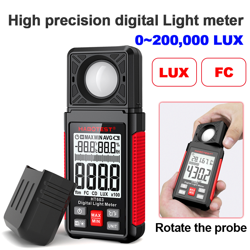 Medidor de Lux Digital HT603 0 - Photography Lighting Meter reseña y precio