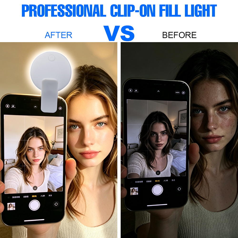 Luz LED de relleno para selfie - Photography Lighting Game reseña y precio