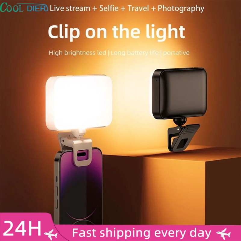 Luz LED de bolsillo COOL DIER  - Photography Mobile Lighting reseña y precio