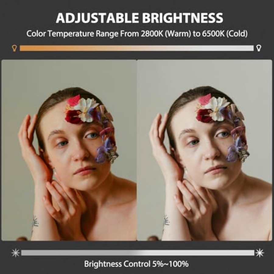 Luz de Video LED COB de 60W, P - Photography Lighting Handheld reseña y precio
