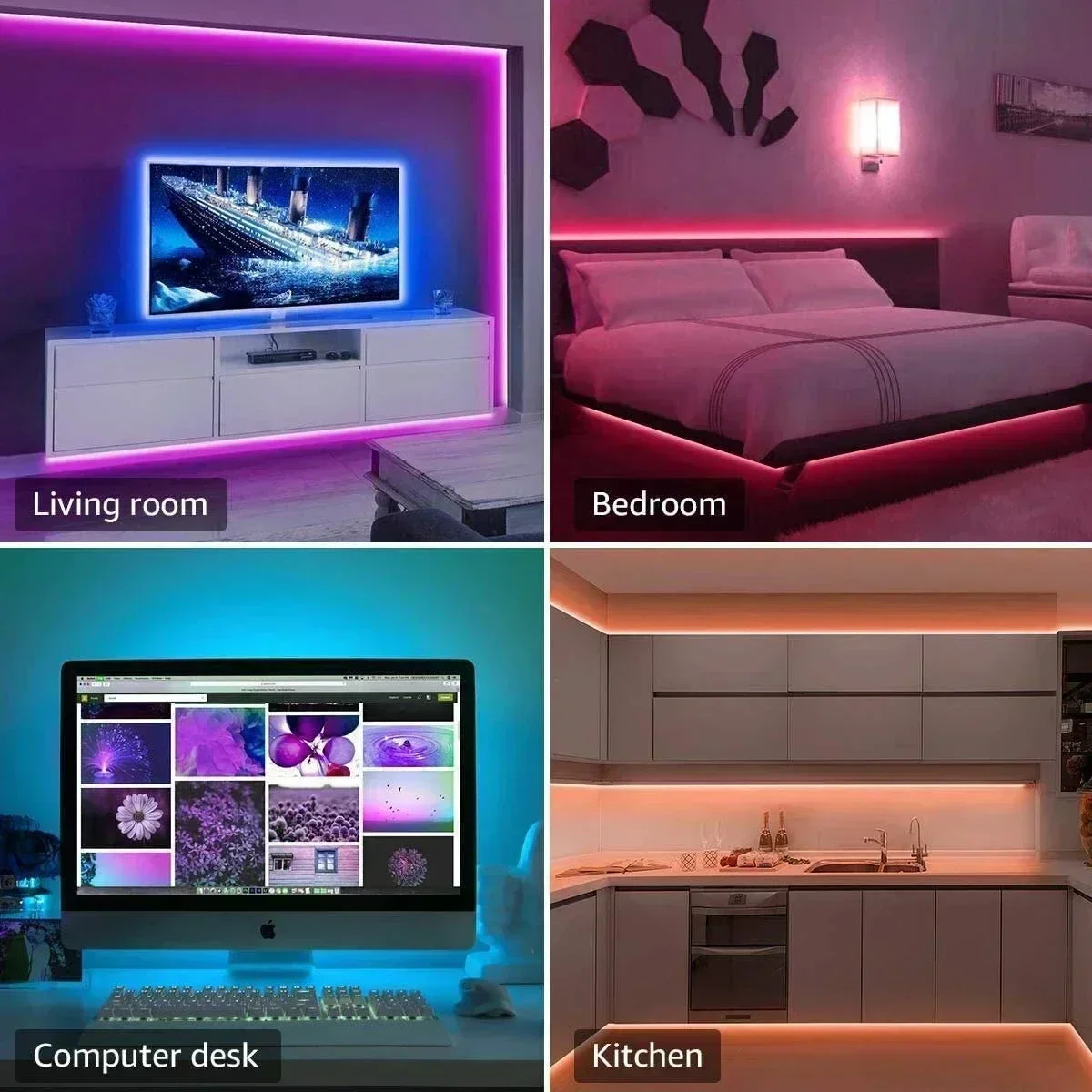 Tira de luces LED RGB intelige - Photography Lighting Game reseña y precio
