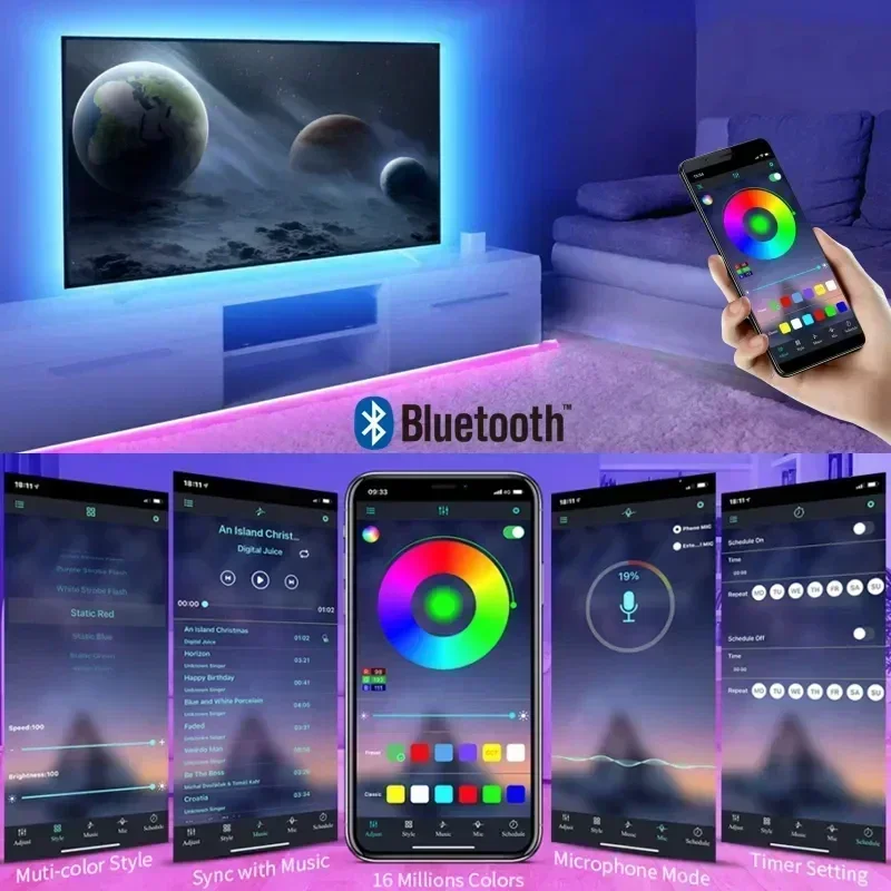 Tira de luces LED RGB intelige - Photography Lighting Game reseña y precio