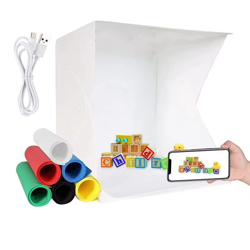 Caja de luz plegable portátil  - Photography Lighting Kit Portable reseña y precio