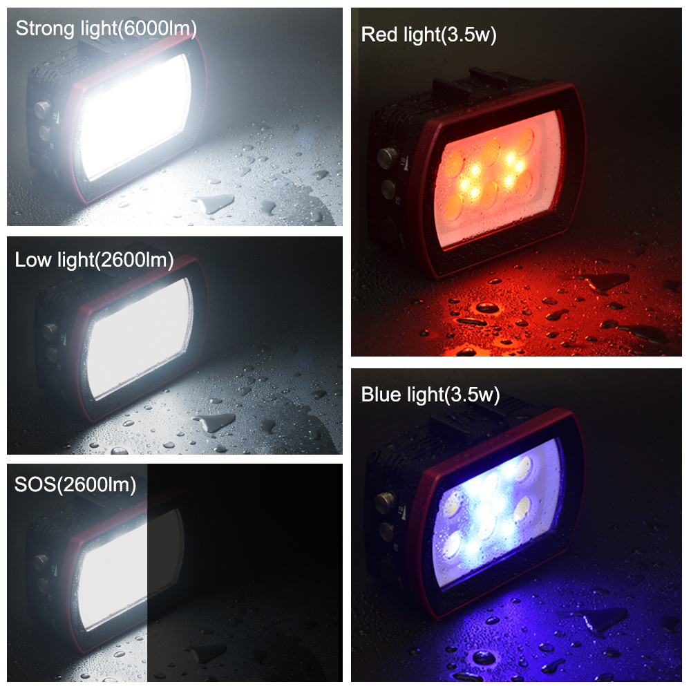 Fotografía SL-22 Luz de buceo  - Photography Lighting Brands reseña y precio