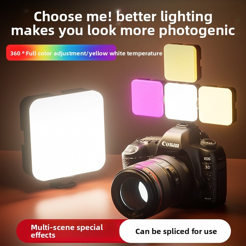Luz de bolsillo RGB para fotog - Photography Lighting Game reseña y precio
