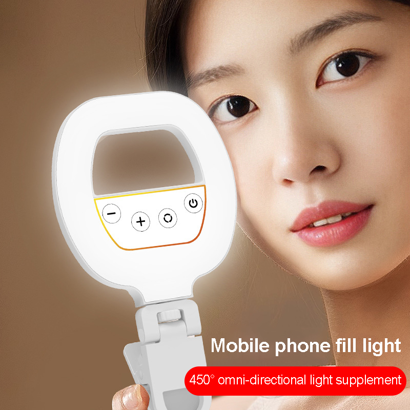 Luz LED recargable para selfie - Photography Mobile Lighting reseña y precio