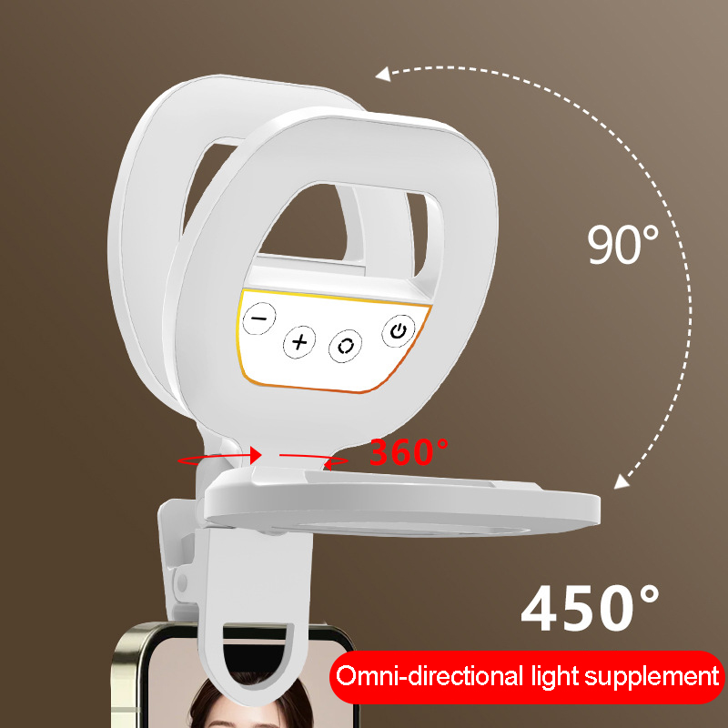 Luz LED recargable para selfie - Photography Mobile Lighting reseña y precio