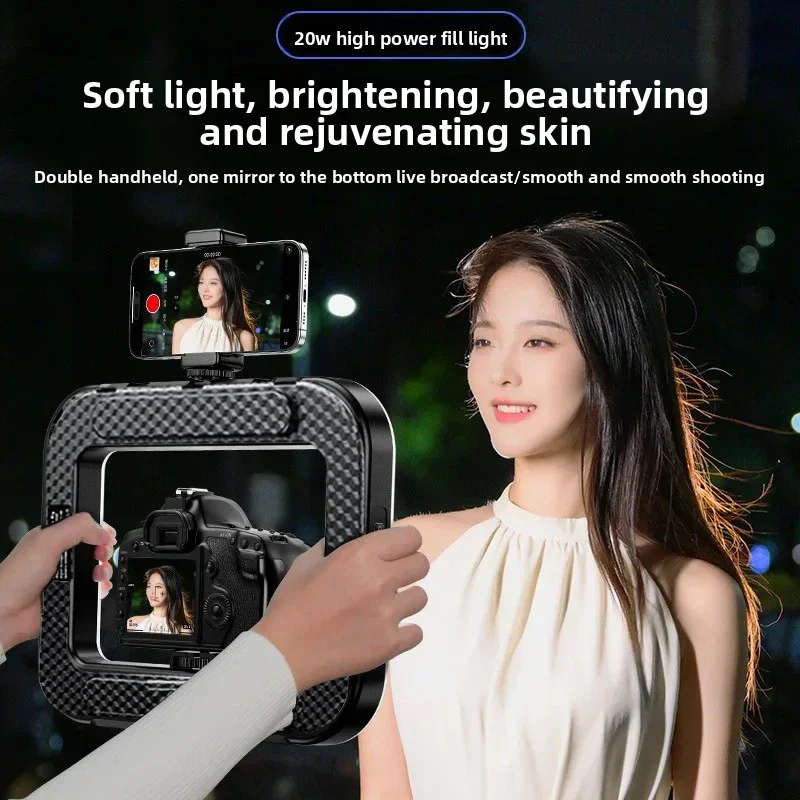 Luz LED de anillo portátil de  - Photography Lighting Handheld reseña y precio