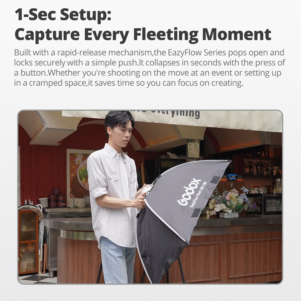 Godox EazyFlow Series: difusor - Photography Lighting Meter reseña y precio