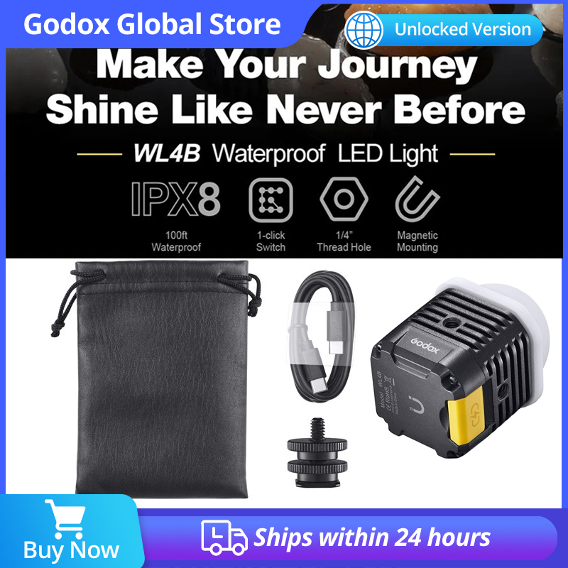 En stock: Luz LED Godox WL4B 5 - Photography Mobile Lighting reseña y precio